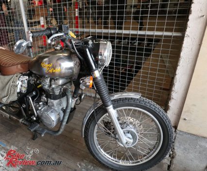 Royal Enfield at Throttle Roll 2019