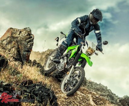 2019 Kawasaki KLX230 action