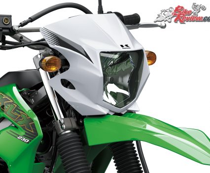 2019 Kawasaki KLX230 headlight