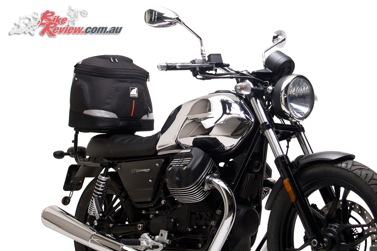 Ventura Luggage now available for the Moto Guzzi V7 III models - EVO-40 Touring Kit