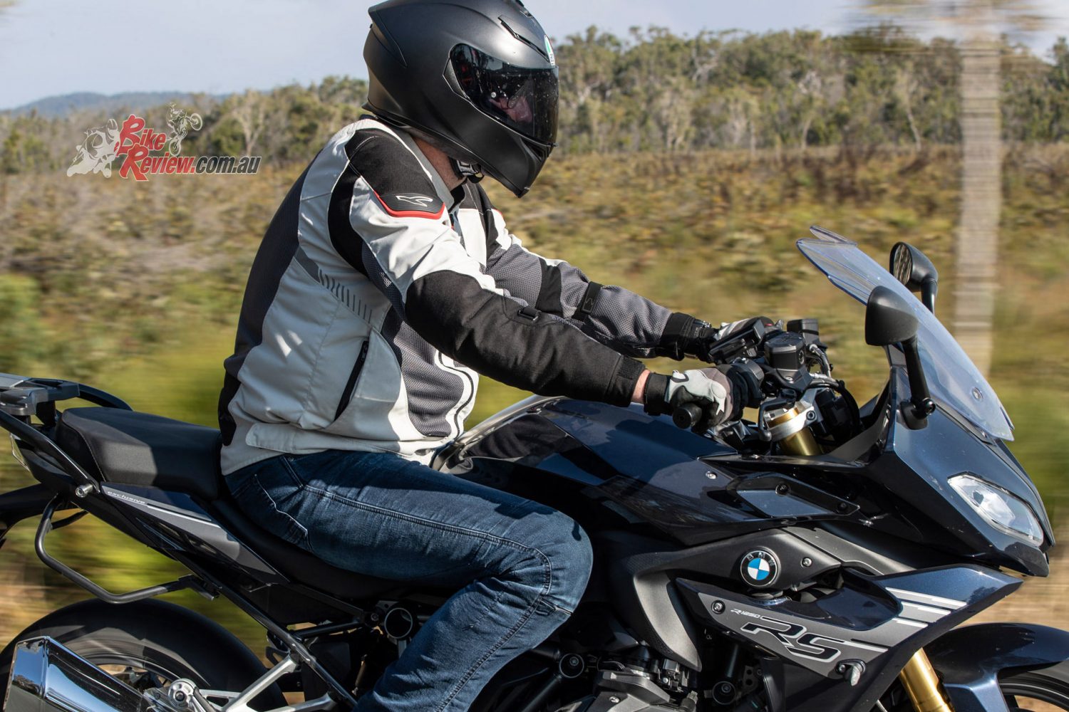 The R 1250 RS Exclusive is comfortable and refined, ready for touring or sports riding.