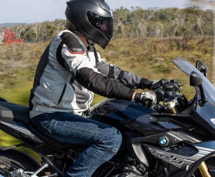 The R 1250 RS Exclusive is comfortable and refined, ready for touring or sports riding.