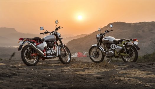 New Model: Video & Gallery, Royal Enfield Bullet Trials Works Replica