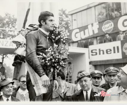 Giacomo 'Ago' Agostini won 13 world championships, 18 Itallian titles and 10 Isle of Man's TTs.