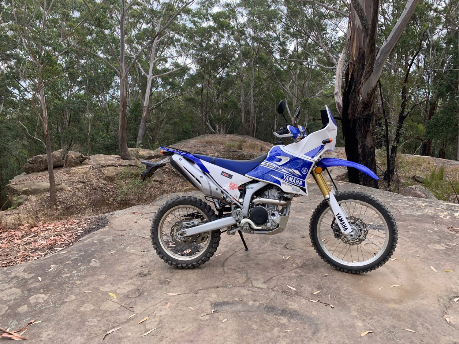 Off road on fire trails, dirt roads and all but muddy surfaces the Adventurecross hoops easily do the job for average adventure riding activity.