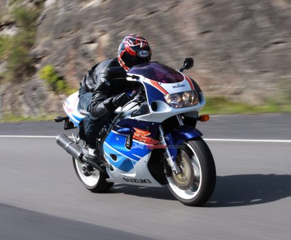 It's also no secret that Jeff loves a Gixxer...