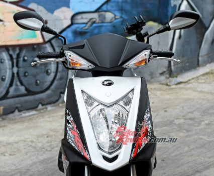 KYMCO Agility RS 125 ready to deliver.