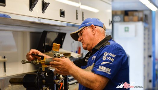 Yamaha Racing technicians up close and personal…
