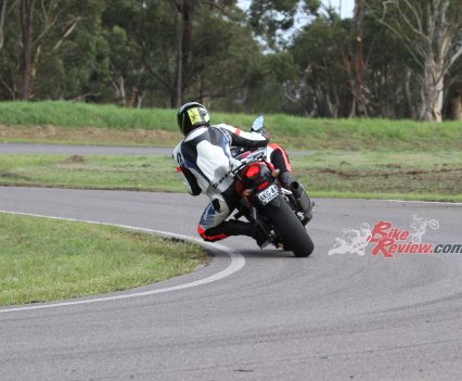 Nick must have done 1000 laps of The Farm over the years on his CBR500R.