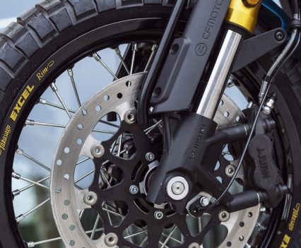 Pirelli Scorpion STR's with spoked wheels.