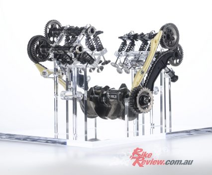 V4 Granturismo engine.