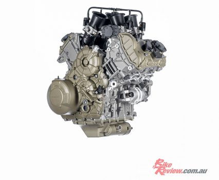 V4 Granturismo engine.