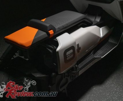 BMW claim the CE makes 31kW from its electric engine.