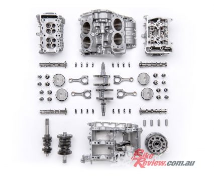 V4 Granturismo engine.