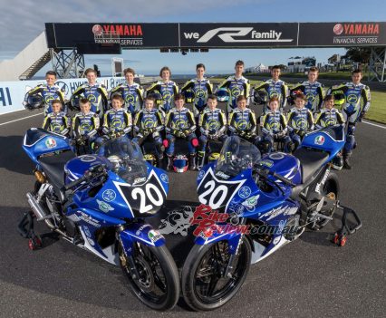 The OJC kids at Phillip Island in 2020.