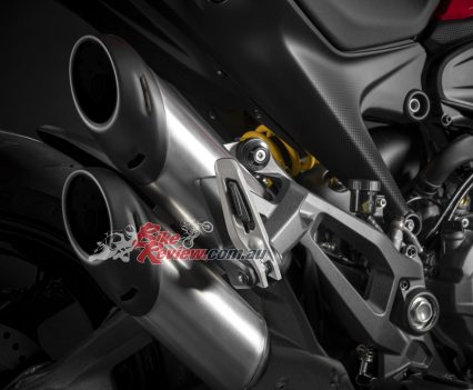 The redesigned Monster still features some familiar styling queues.