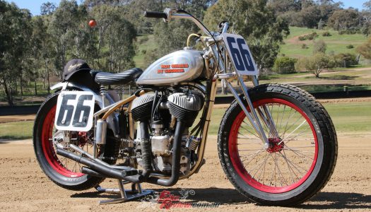 Custom Classic: Hot Shoe Indian Flat Track Racer