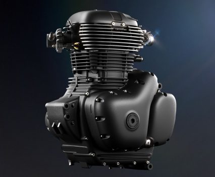 The new Royal Enfield 350cc powerhouse.