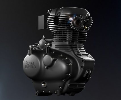 Air-cooled for simplicity.