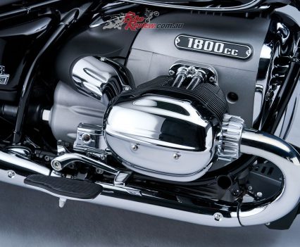 The 1802cc 2-cylinder boxer engine produces 67kW of power...