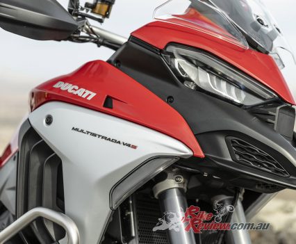 Sharp Ducati styling.