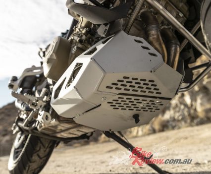 Multistrada V4 S bashplate.