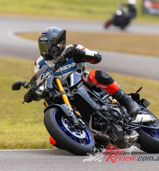 Jeff Ware on the MT-09SP.