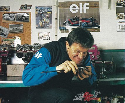 BikeReview-Cathcart-LCR-KrauserKAlain Michel 1990 in workshop copy