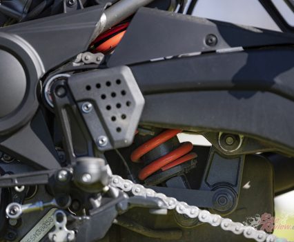 No quickshifter available as yet.