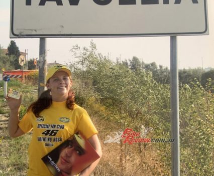 Proud as punch with some fresh VR46 merchandise. We want to get back to Tavullia one day and spend longer there exploring the area.