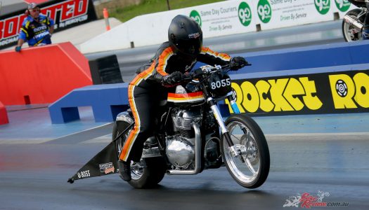 Custom Bike: Double Tap, 650 Twin Drag Racer