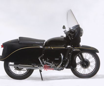 1955 Vincent Black Knight.