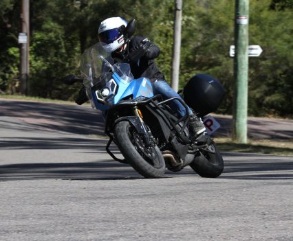 Even with all the adventure parts added, it still had plenty of performance.