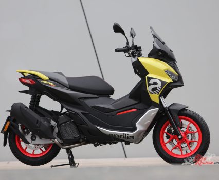 No ABS for the SR GT 125.