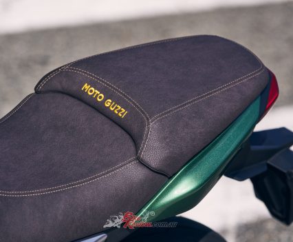 Comfort kept in mind for the passenger and rider.