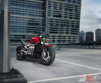 Triumph are no stranger to wacky looking and unique engine configurations. Like the Rocket 3!