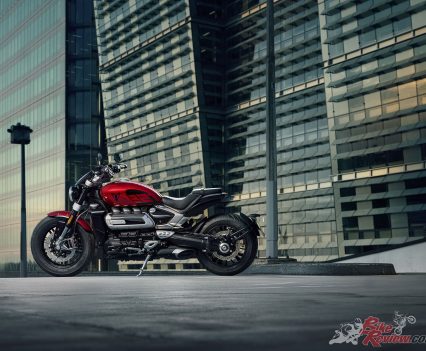 Triumph are no stranger to wacky looking and unique engine configurations. Like the Rocket 3!