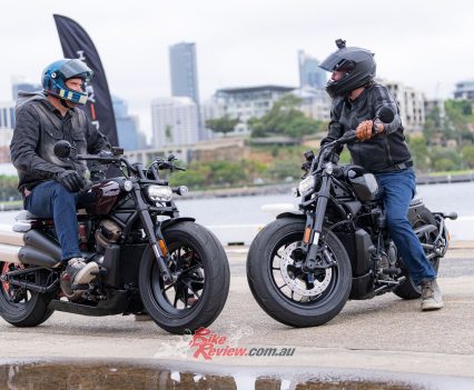 Don't forget to put the bike in gear this time you wanker!