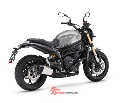 Central adjustable monoshock.