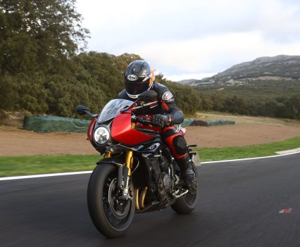 Triumph made it their mission to combine all the best parts of their triple cylinder range and drop it into one of the best looking bikes on the market right now...