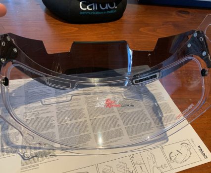 Profile-V visor is Pinlock ready.