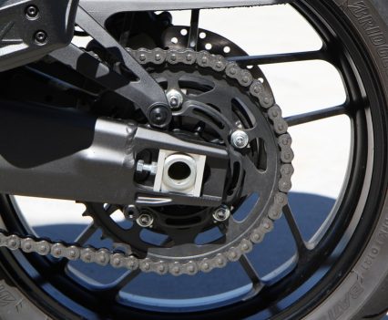 Tall gearing, 5000rpm@110km/h.