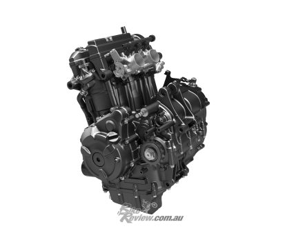 The parallel twin powers both the MT-07 and YZF-R7 too.