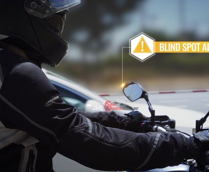 Ride Vision Australia LED mirror alerts.