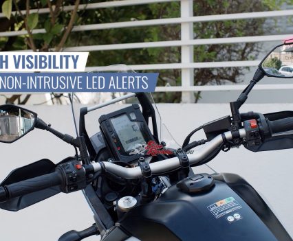 Ride Vision Australia LED mirror alerts.
