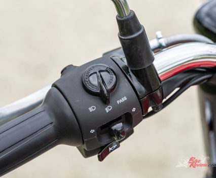 Easy to use switches.