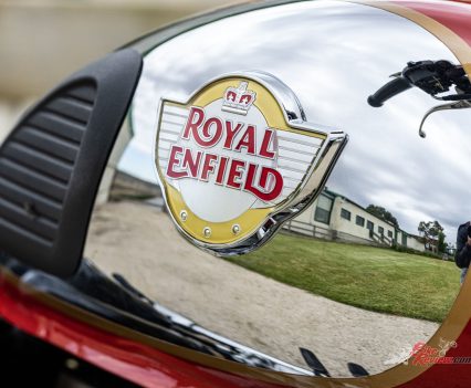 Royal Enfield branding displayed throughout.
