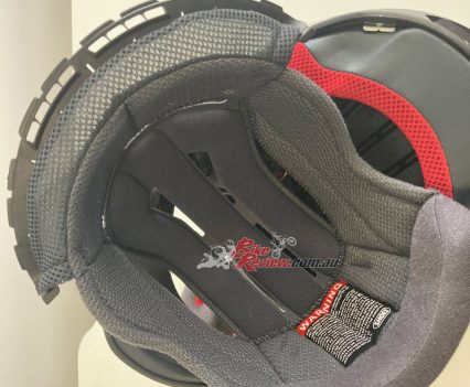 The interior is washable.