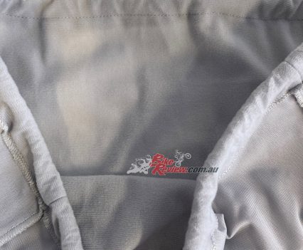 The SHOEI helmet bags are really good, they are thicker and softer on the inside than most.