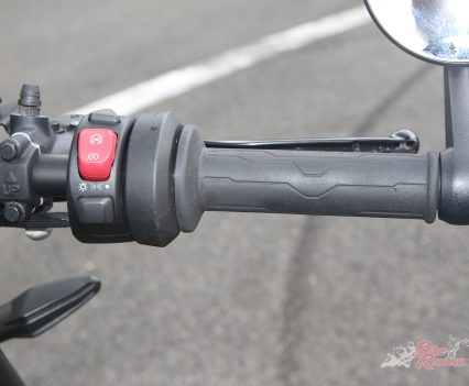 Right-hand controls.